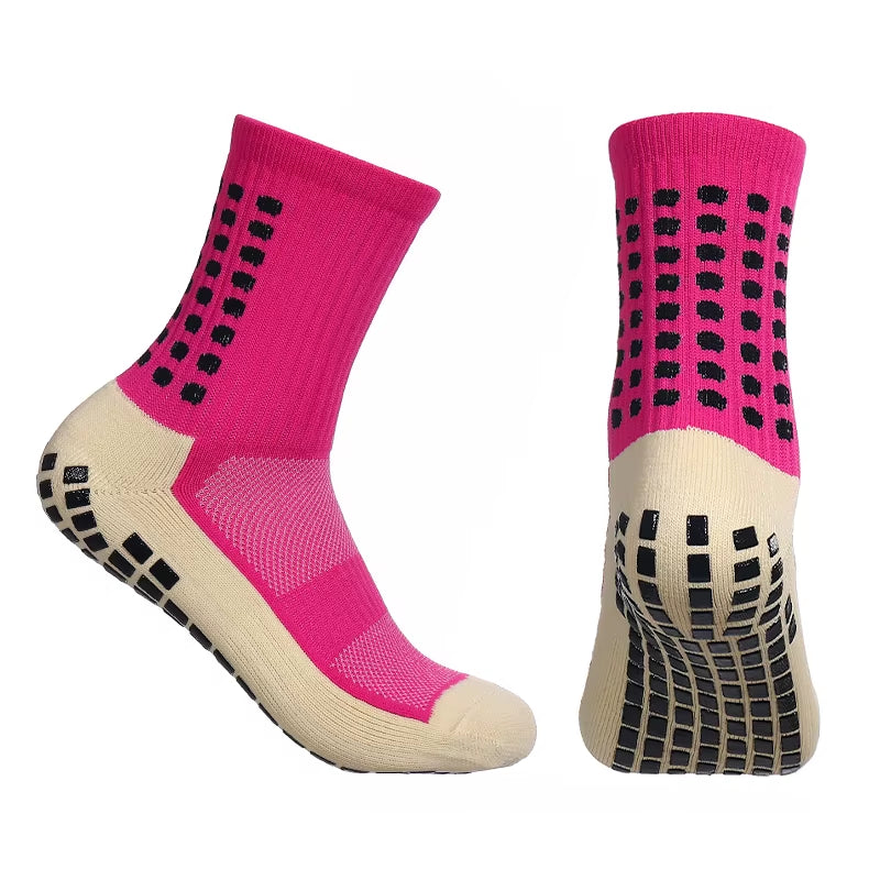 Sports Grip Socks – Anti-Slip Football Soccer & Training Socks
