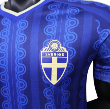 Sweden 2026 Player Version Away Jersey – Size S–XXL – Custom Name & Number, Select Badges