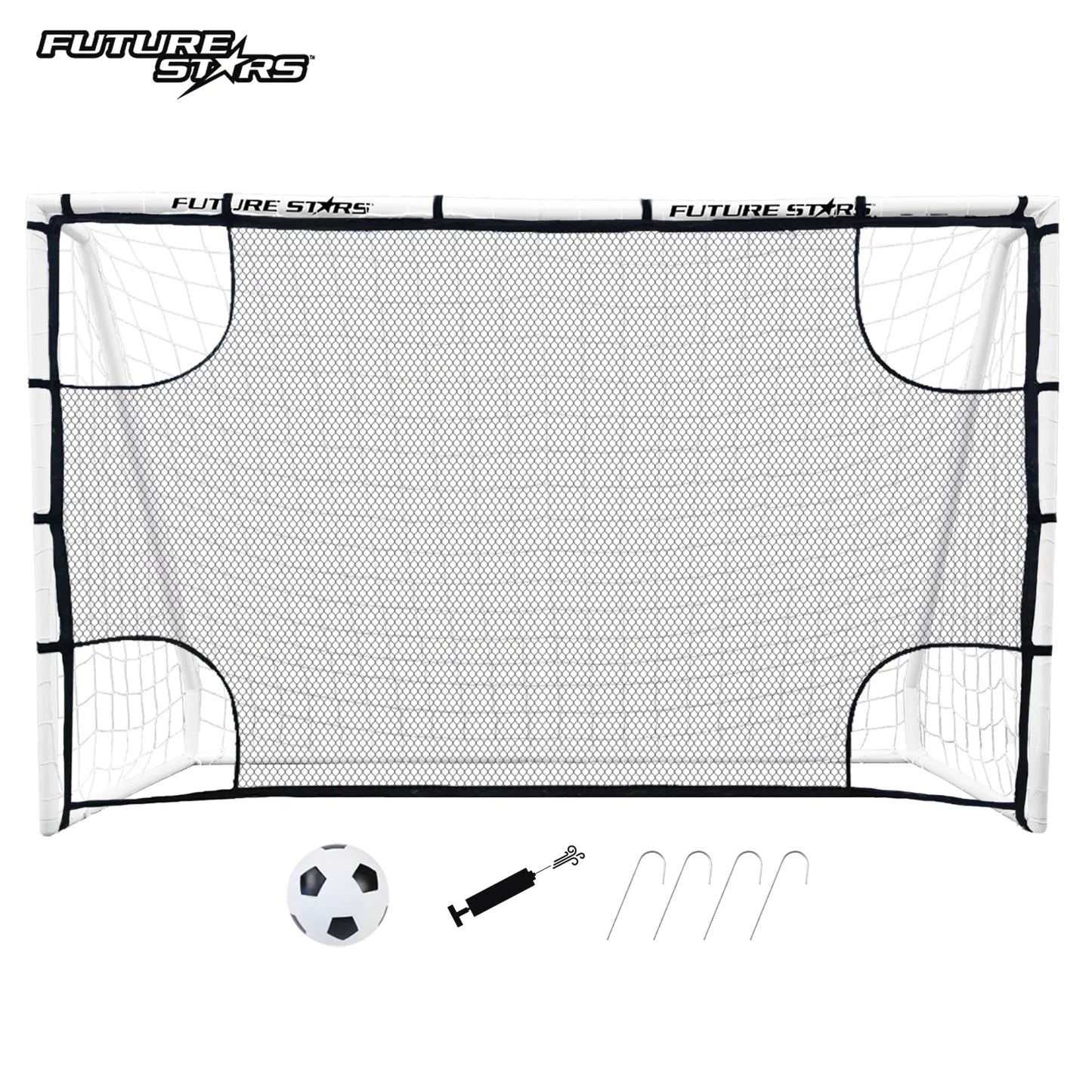Pro 8FT Soccer Goal Training Kit – Goal, Shooter Tutor, Ball & Pump Set