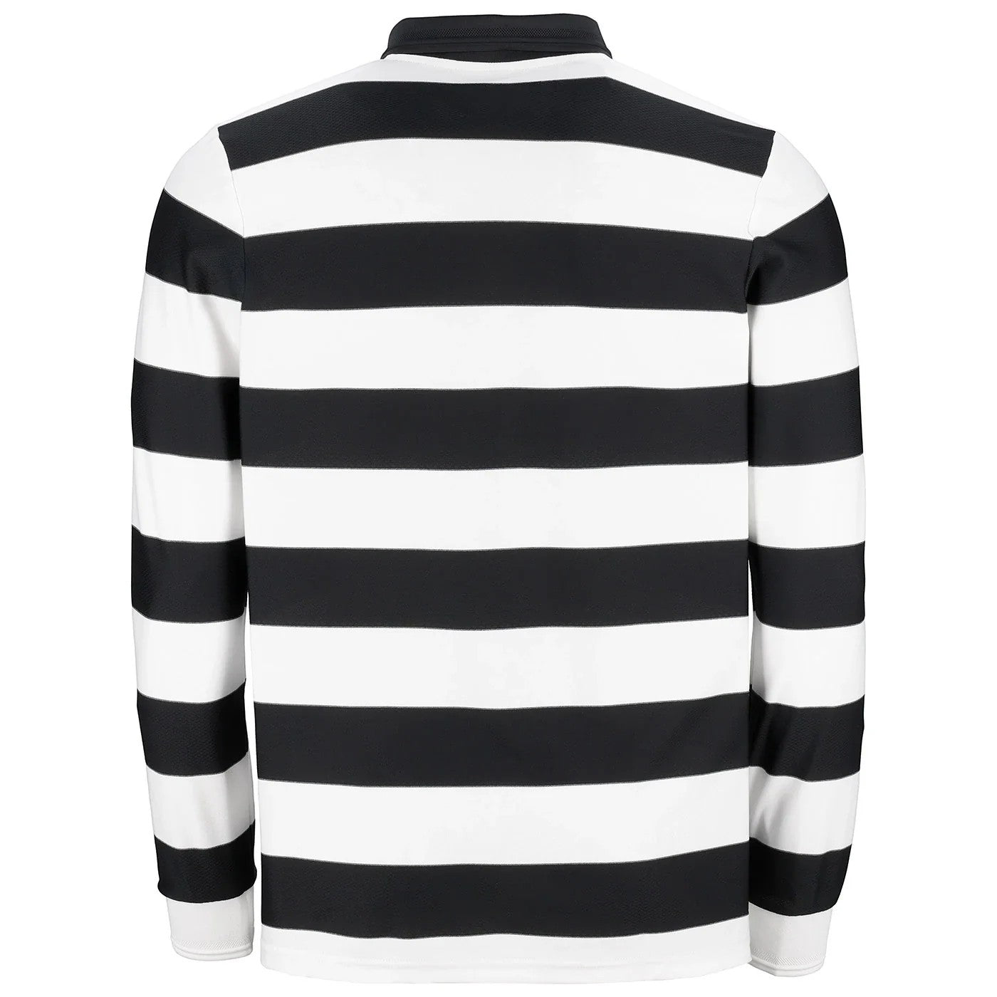 GOATkitz Juventus 2025-26 adult fourth long sleeve jersey with black and white horizontal stripes.