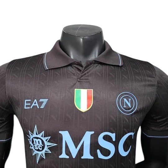 Napoli 2025-26 Adult Player Version Third Jersey – Size S–XXL – Custom Name & Number, Select Badges