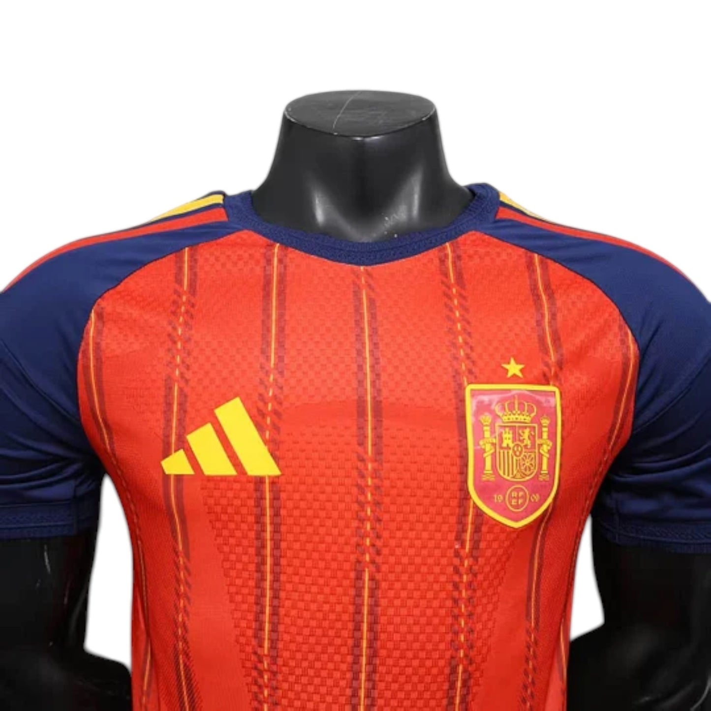 Spain 2026 Player Version Home Jersey – Size S–XXL – Custom Name & Number, Select Badges