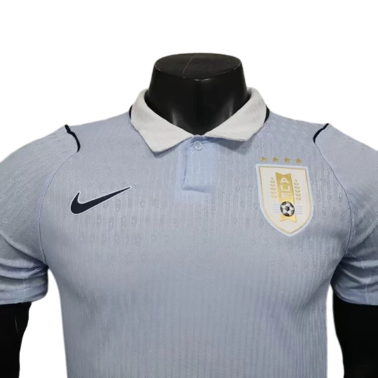 Uruguay 2026 Player Version Home Jersey – Size S–XXL – Custom Name & Number, Select Badges