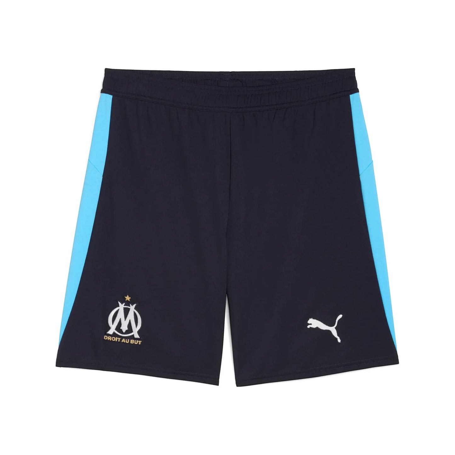 Olympique de Marseille 2025-26 Kids Away Jersey + Shorts – Sizes 16–28 – Custom Name & Number, Select Badges