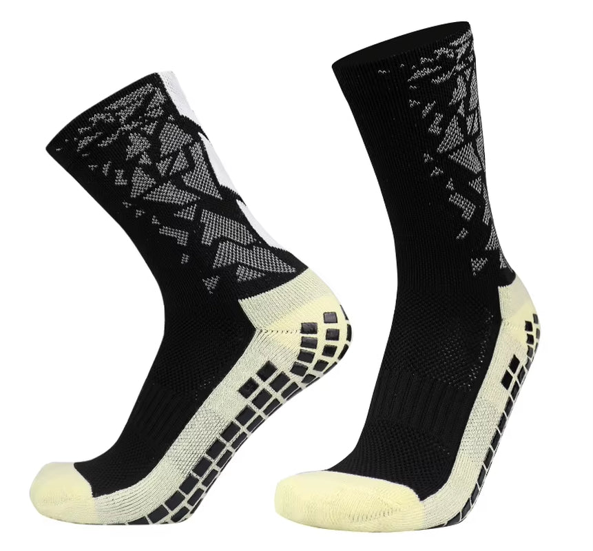 Sports Grip Socks – Anti-Slip Football Soccer & Training Socks