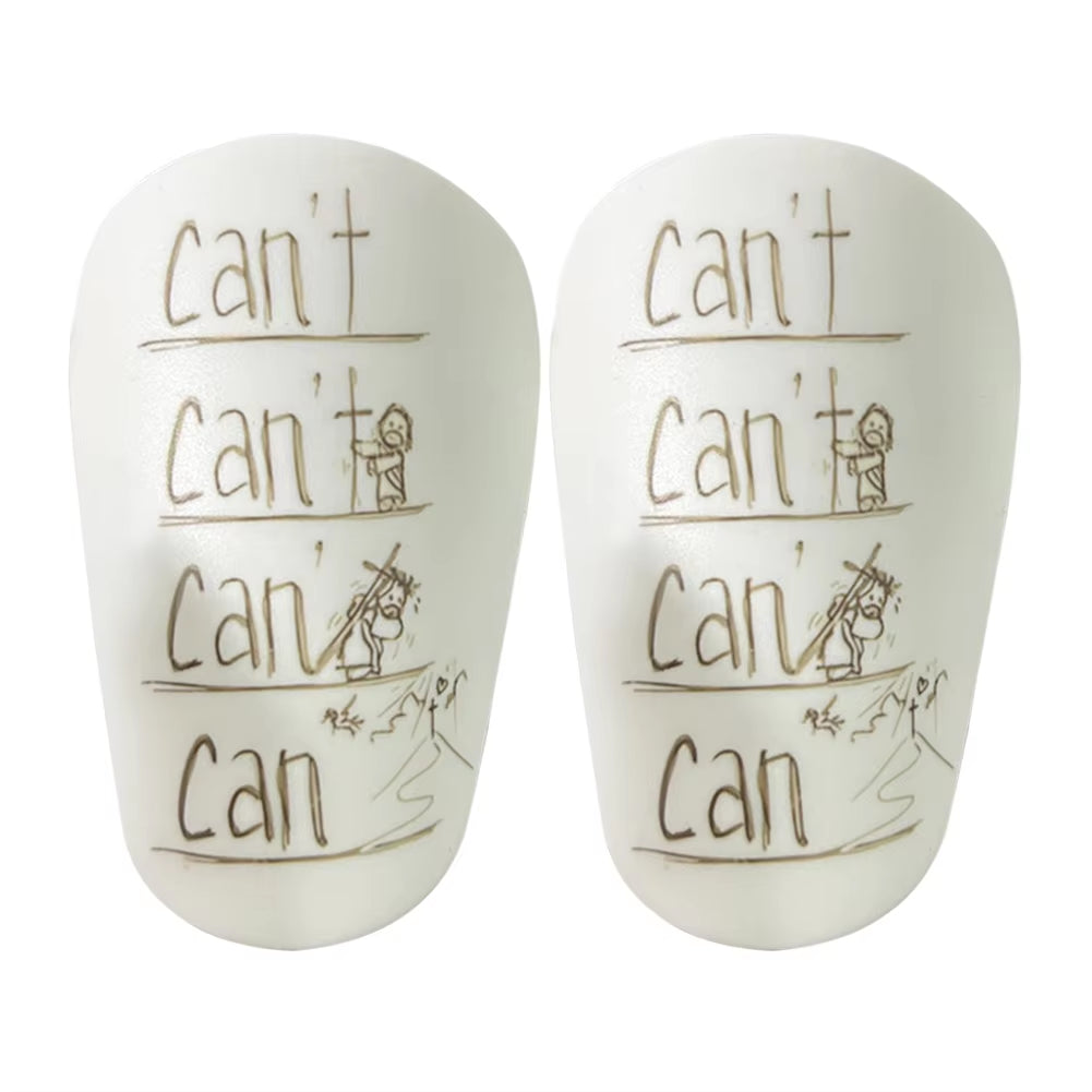 Mini Soccer Shin Guards (2-Pack) – Lightweight Football Shin Pads for Training
