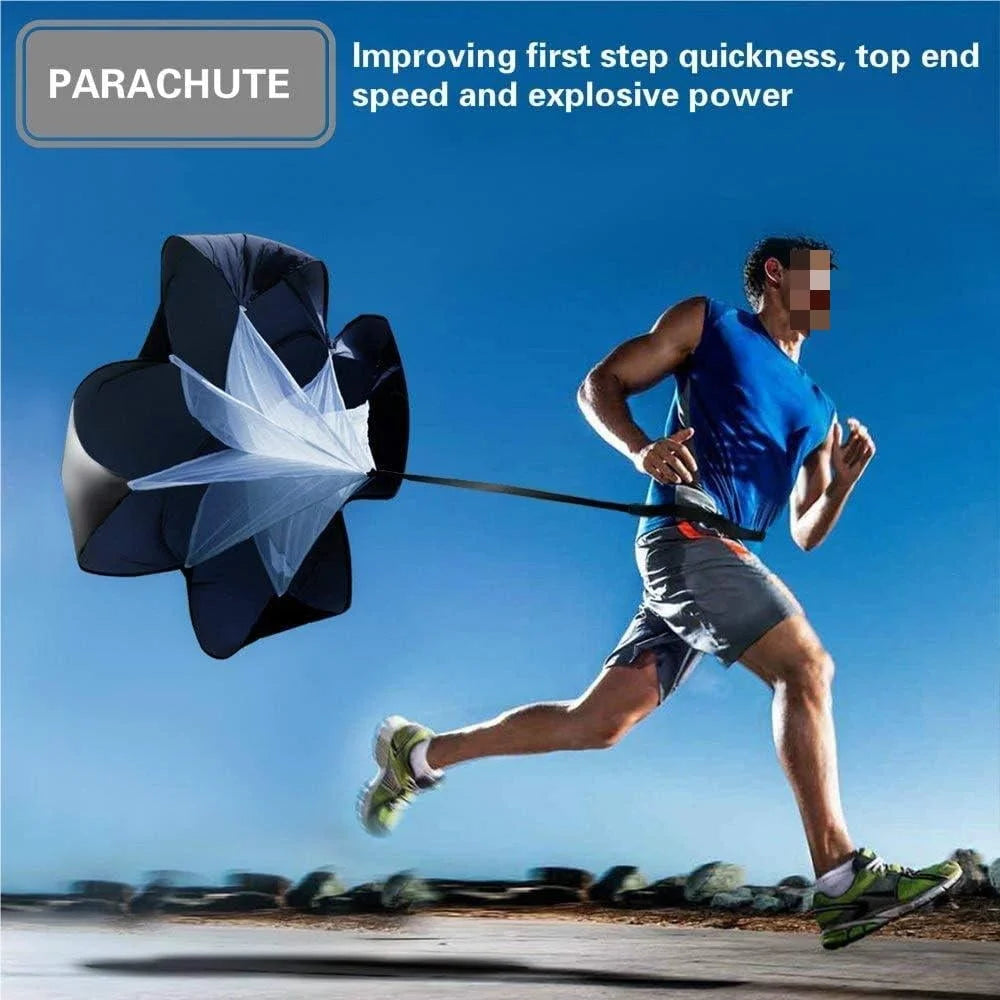 20FT Agility Ladder Training Set – Speed Ladder, Parachute, Cones & Bag
