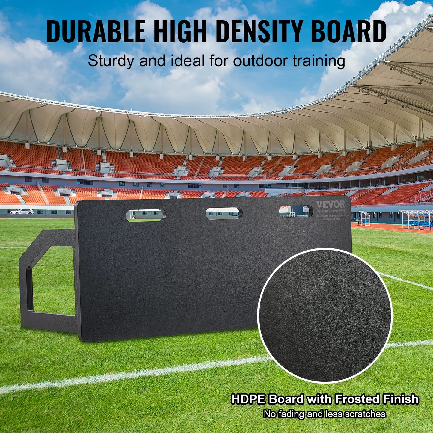 Portable Soccer Rebounder Board – Foldable Passing & Control Trainer