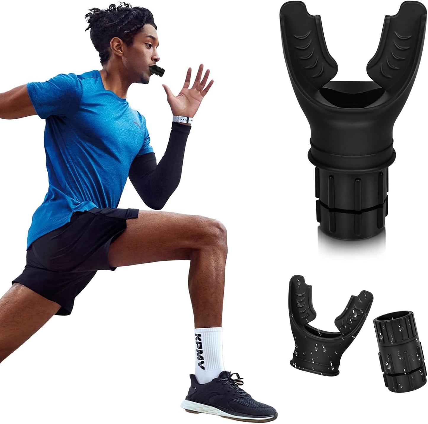 Adjustable Resistance Breathing Trainer – Respiratory Muscle & Endurance Trainer