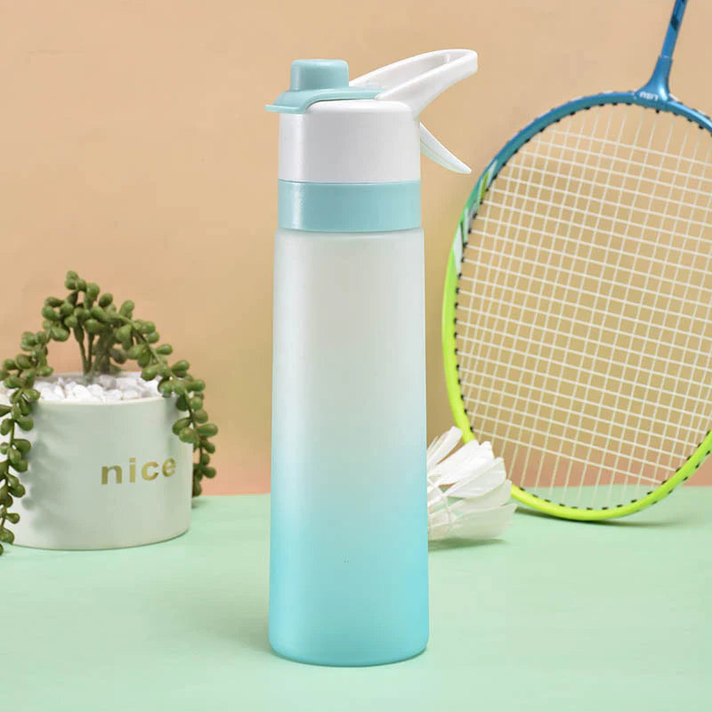 Spray Water Bottle – Cooling Mist Sports Bottle with Large Capacity