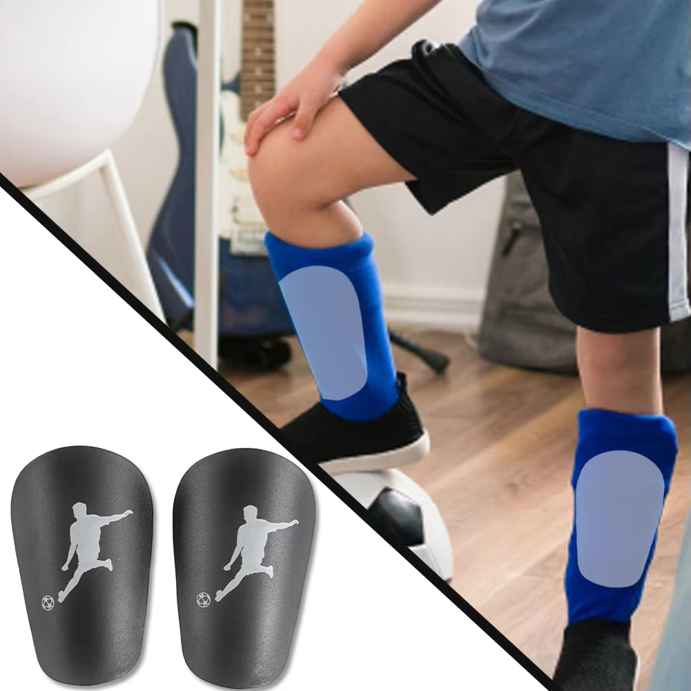 Mini Soccer Shin Guards (2-Pack) – Lightweight Football Shin Pads for Training