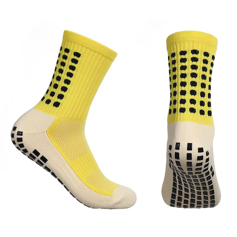 Sports Grip Socks – Anti-Slip Football Soccer & Training Socks