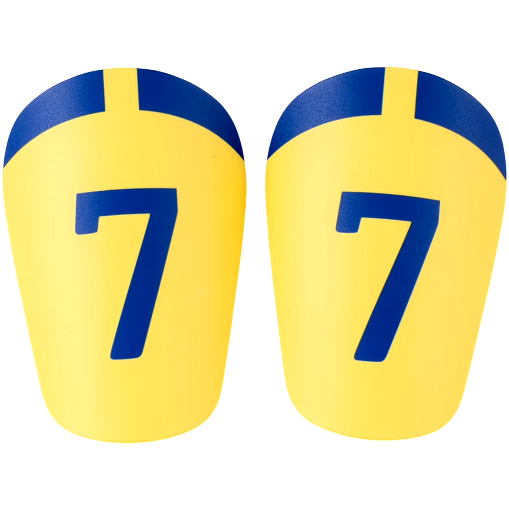 Mini Soccer Shin Guards (2-Pack) – Lightweight Football Shin Pads for Training
