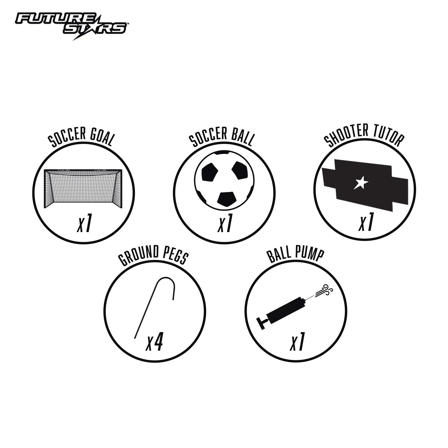 Pro 8FT Soccer Goal Training Kit – Goal, Shooter Tutor, Ball & Pump Set