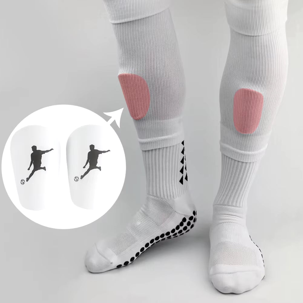 Mini Soccer Shin Guards (2-Pack) – Lightweight Football Shin Pads for Training