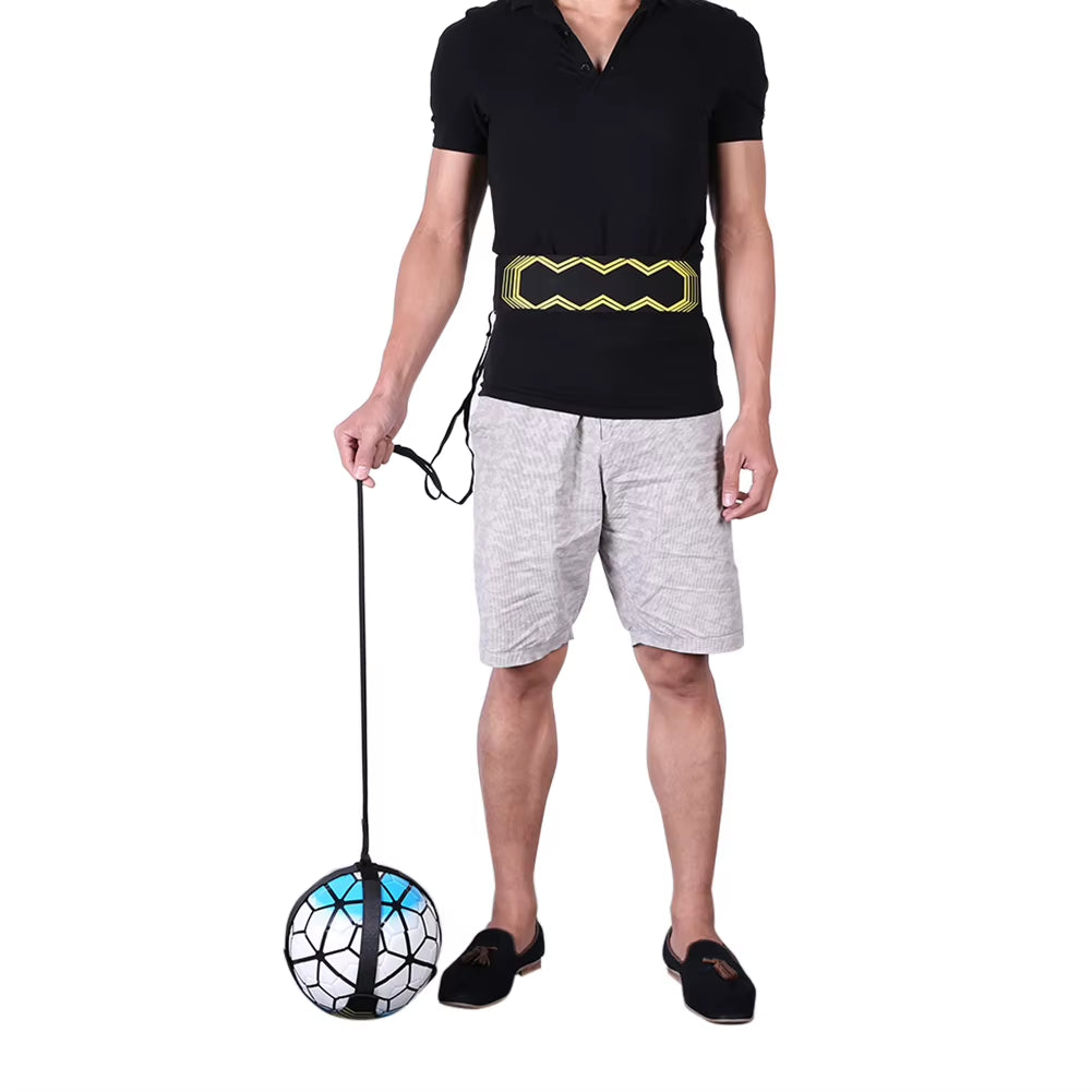 Soccer Kick Trainer Belt – Solo Training Rebound Ball Trainer