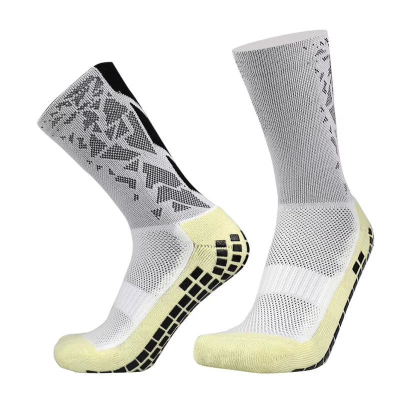Sports Grip Socks – Anti-Slip Football Soccer & Training Socks