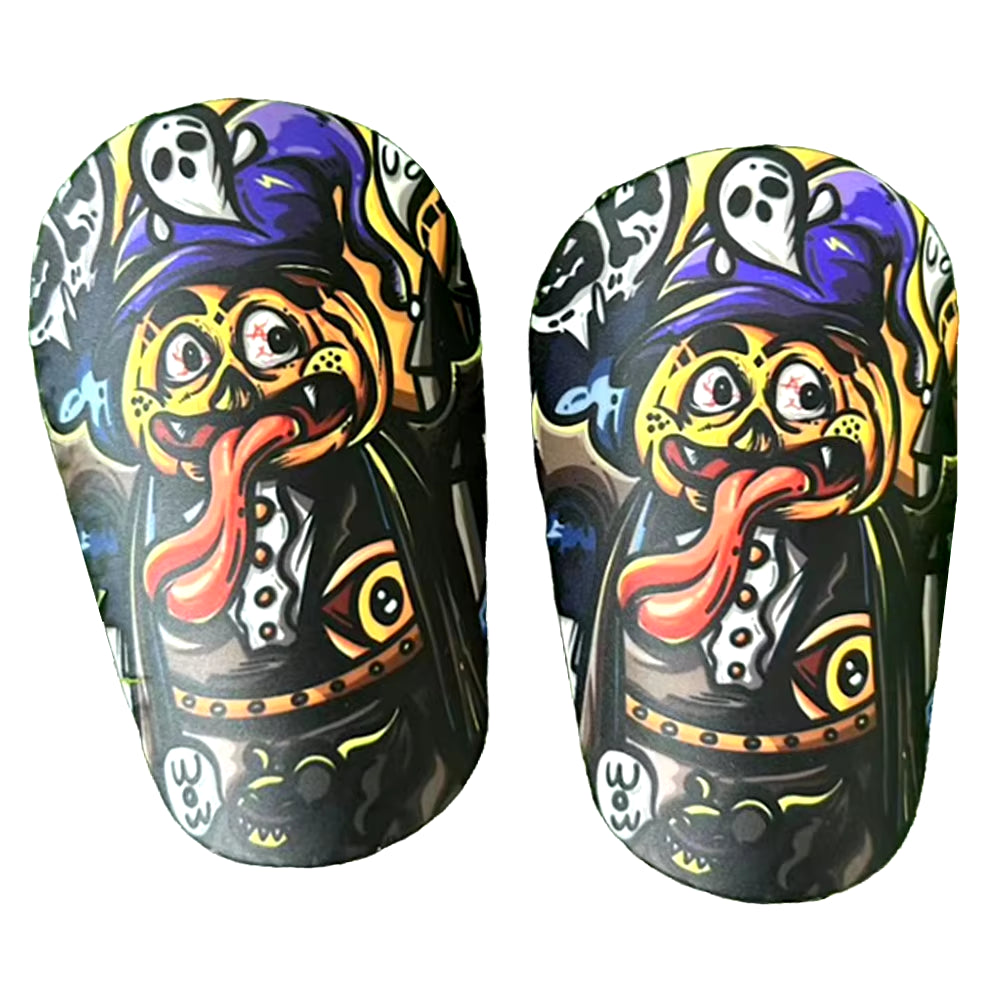 Mini Soccer Shin Guards (2-Pack) – Lightweight Football Shin Pads for Training