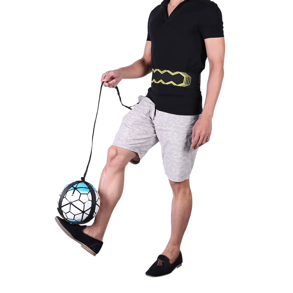 Soccer Kick Trainer Belt – Solo Training Rebound Ball Trainer