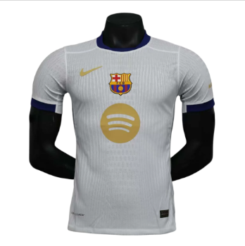 Barcelona 2025-26 White Special Edition Player Version Jersey – Size S–XXL – Custom Name & Number, Select Badges
