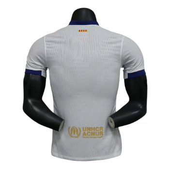 Barcelona 2025-26 White Special Edition Player Version Jersey – Size S–XXL – Custom Name & Number, Select Badges