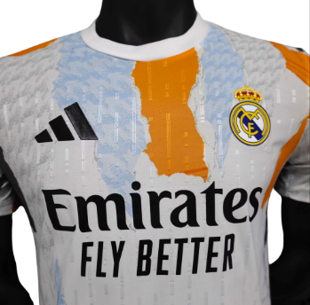 Real Madrid 2025-26 Training Player Version Jersey – Size S–XXL – Custom Name & Number, Select Badges