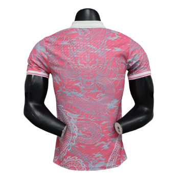 Real Madrid 2025-26 Pink Dragon Player Version Jersey – Size S–XXL – Custom Name & Number, Select Badges