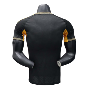Real Madrid 2025-26 Black & Gold Player Version Jersey – Size S–XXL – Custom Name & Number, Select Badges