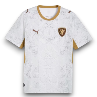 Czechia 2026 Adult Away Jersey – Size S–XXL – Custom Name & Number, Select Badges