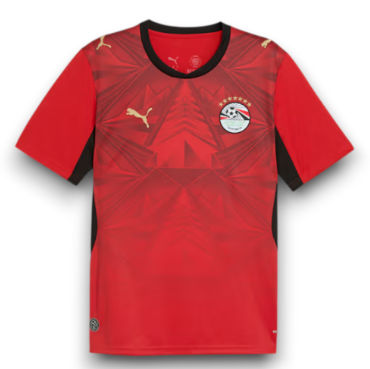 Egypt 2026 Adult Home Jersey – Size S–XXL – Custom Name & Number, Select Badges