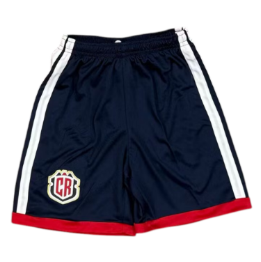 Costa Rica 2026 Kids Home Jersey + Shorts – Sizes 16–28 – Custom Name & Number, Select Badges