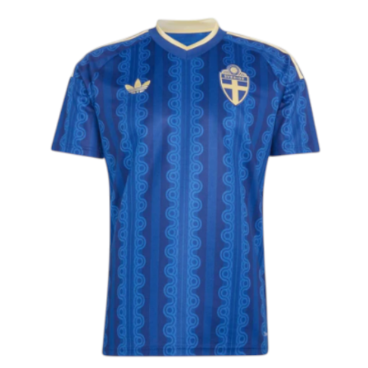 Sweden 2026 Kids Away Jersey + Shorts – Sizes 16–28 – Custom Name & Number, Select Badges