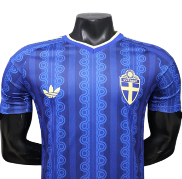 Sweden 2026 Player Version Away Jersey – Size S–XXL – Custom Name & Number, Select Badges