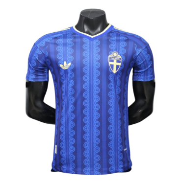 Sweden 2026 Player Version Away Jersey – Size S–XXL – Custom Name & Number, Select Badges