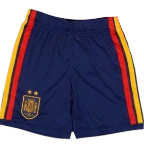 Spain 2026 2 Stars Kids Home Jersey + Shorts – Sizes 16–28 – Custom Name & Number, Select Badges