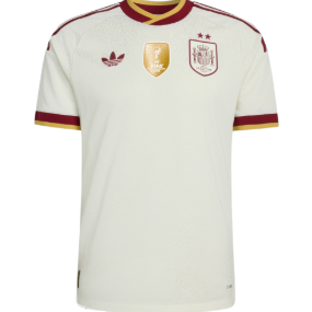 Spain 2026 2 Stars Kids Away Jersey + Shorts – Sizes 16–28 – Custom Name & Number, Select Badges