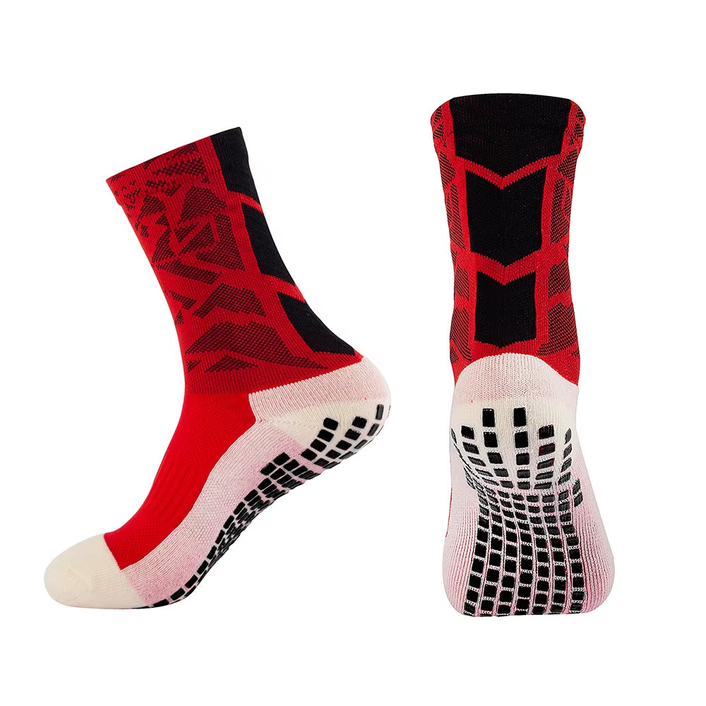 Sports Grip Socks – Anti-Slip Football Soccer & Training Socks