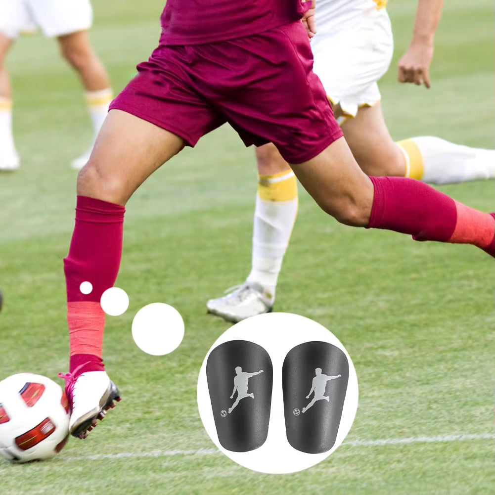 Mini Soccer Shin Guards (2-Pack) – Lightweight Football Shin Pads for Training