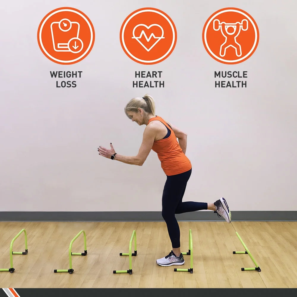 Adjustable Speed Training Hurdles (Set of 5) – Agility & Jump Training