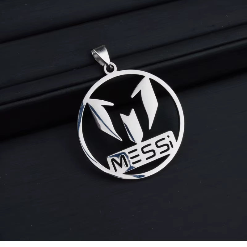 CR7 “SUI” Necklace or Keychain – Stainless Steel Ronaldo Silhouette Pendant