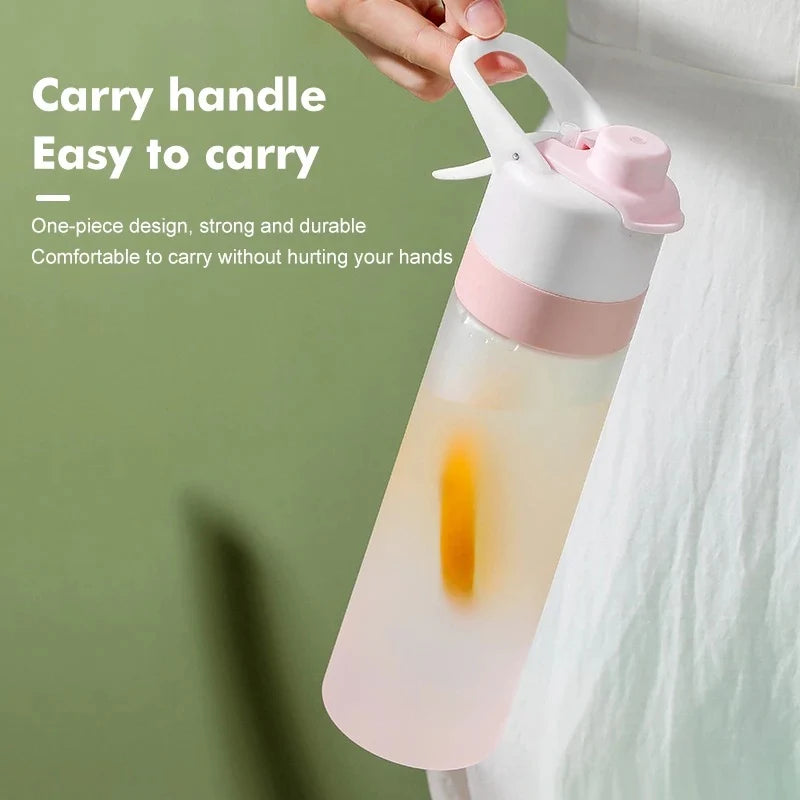 Spray Water Bottle – Cooling Mist Sports Bottle with Large Capacity