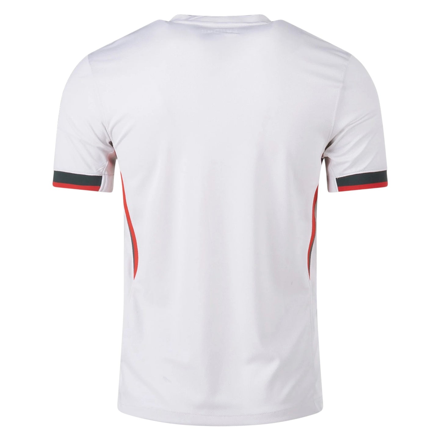 GOATkitz Chelsea 2025-26 kids away jersey, white with red and dark grey trim on sleeves and sides.