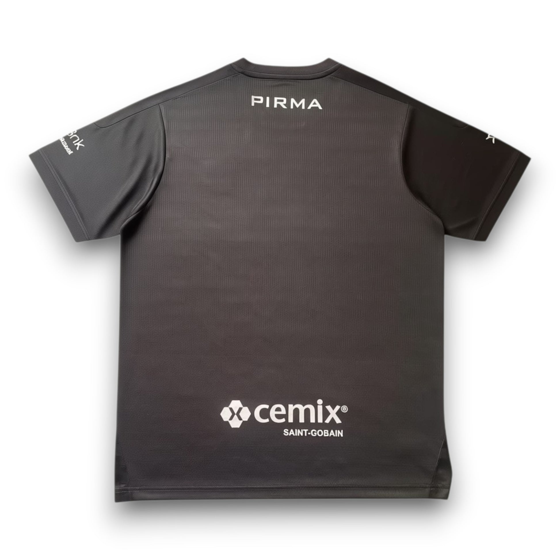 GOATkitz Cruz Azul 2025-26 adult third jersey, dark grey, short sleeves, crew neck, customizable with name and number.