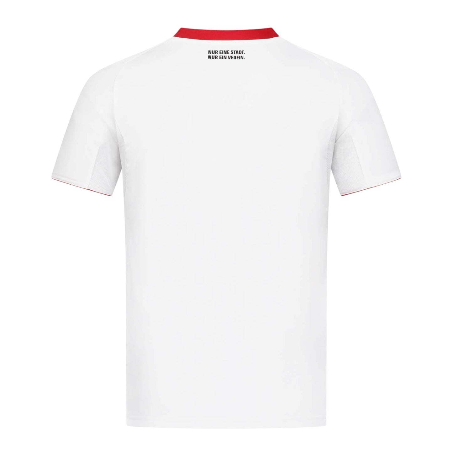GOATkitz Eintracht Frankfurt 2025-26 adult away jersey, white with red trim and collar, customizable.