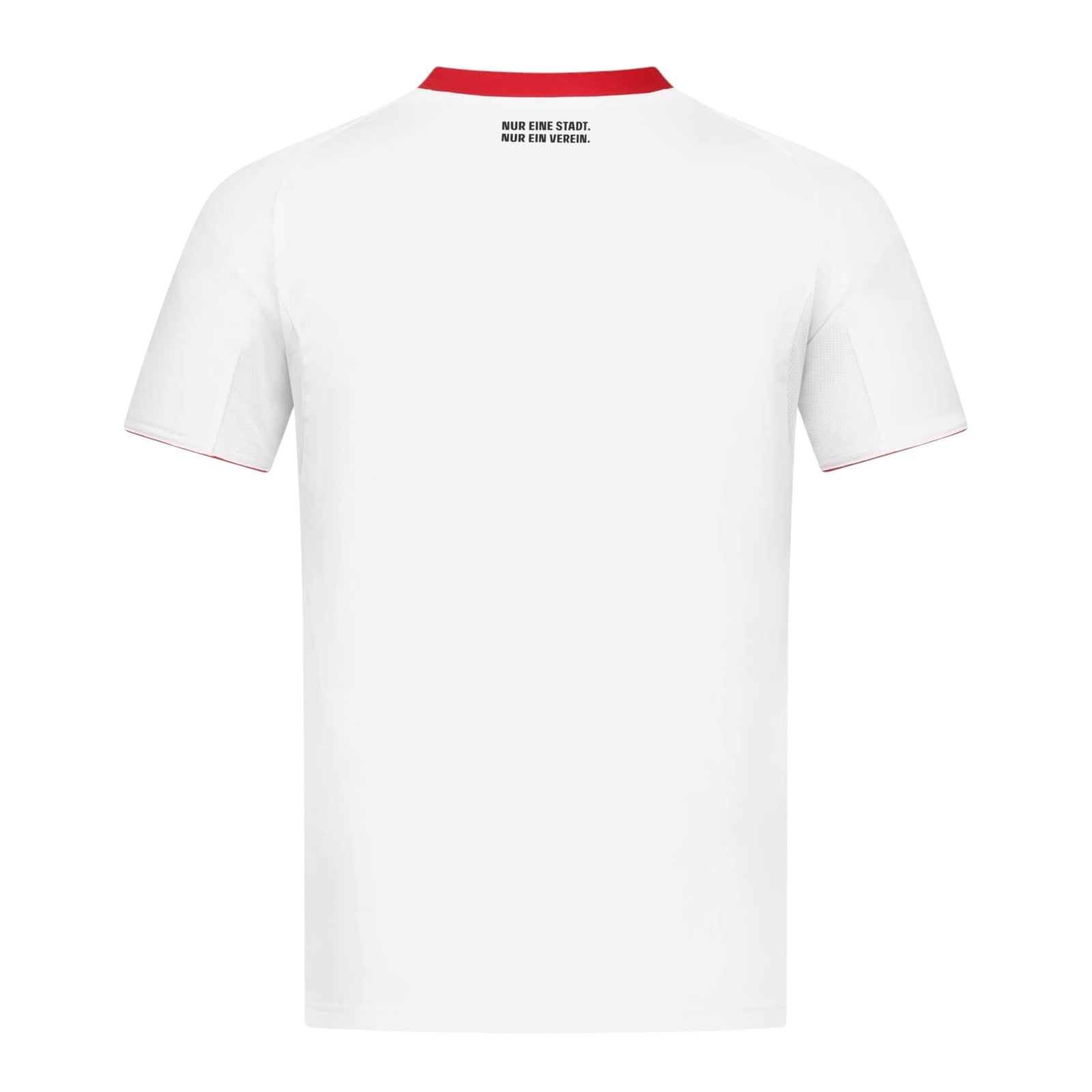 GOATkitz Eintracht Frankfurt 2025-26 adult away jersey, white with red trim and collar, customizable.