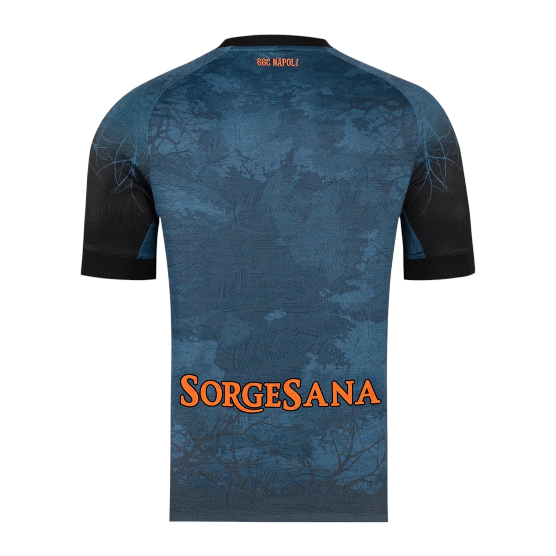 GOATkitz Napoli 2025-26 Halloween dark blue special edition football jersey with customisable name and number.
