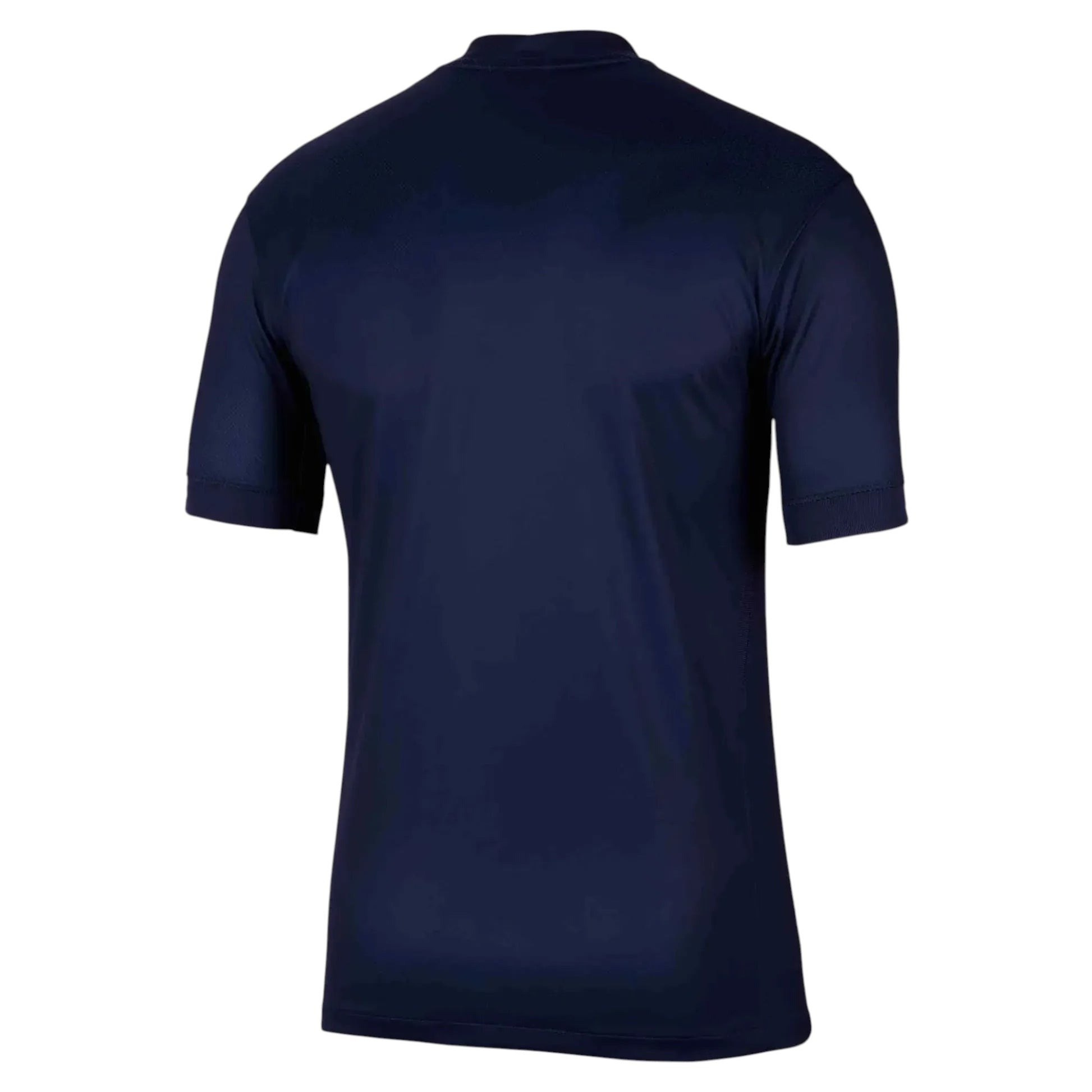 GOATkitz navy blue PSG 2025-26 kids home jersey, short sleeves, crew neck, fan version.