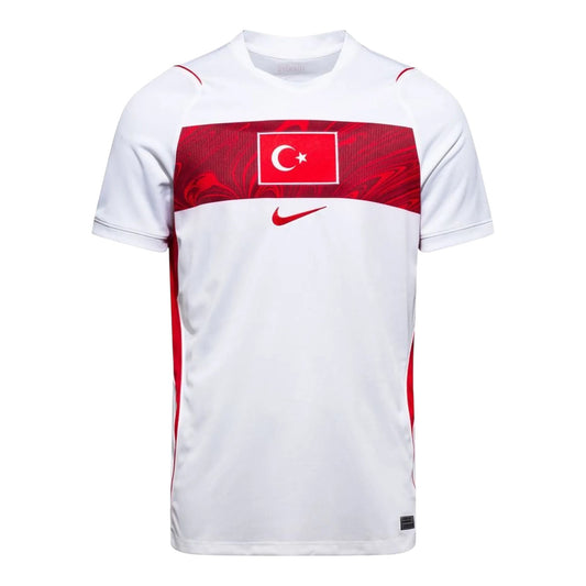 GOATkitz Türkiye 2026 Adult Home Jersey, white with red accents and the Turkish flag on the chest. Customizable.