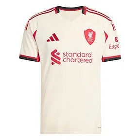 Liverpool 2025-26 Adult Away Jersey – Size S–XXL – Custom Name & Number, Select Badges