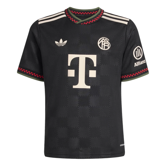 Bayern Munich 2025-26 Adult Third Jersey – Size S–XXL – Custom Name & Number, Select Badges